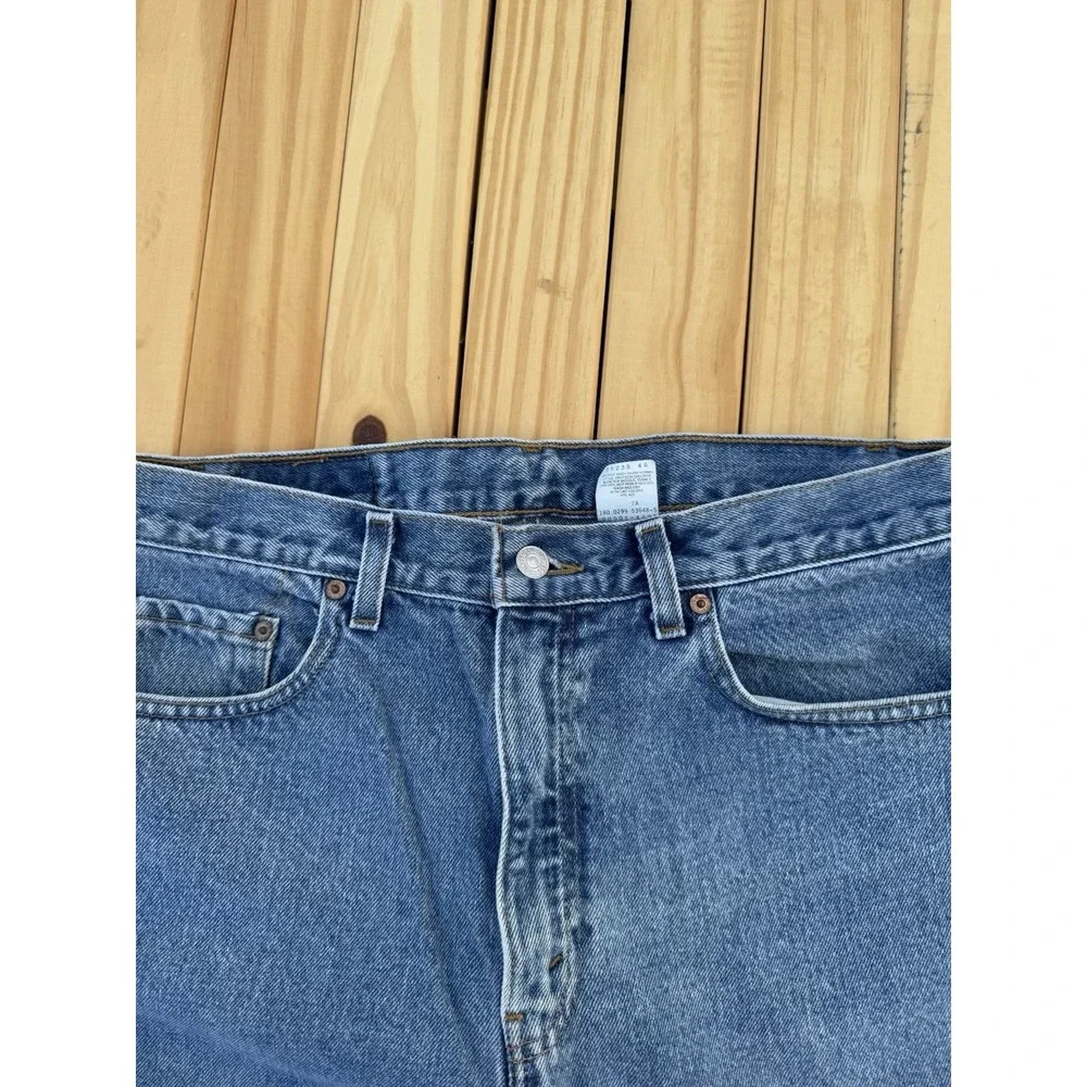 Vintage Levis Jeans Mens Size 34x32 505 Regular Fit Straight Leg Red Tab 1999